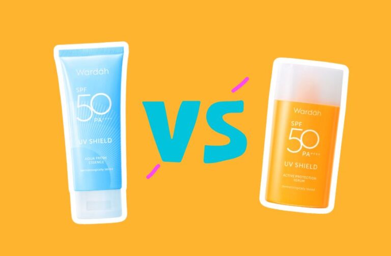 Perbedaan Sunscreen Wardah SPF 50 Biru dan Orange: Mana yang Bagus?