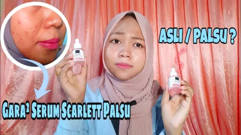 Serum Scarlett Asli dan Palsu