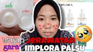 Serum Implora asli dan palsu